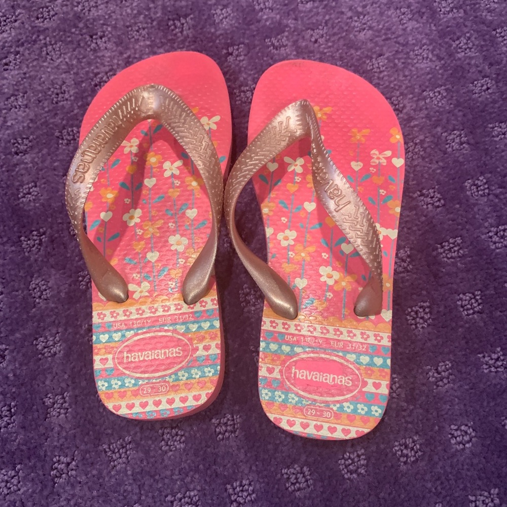 Little girls Havaianas